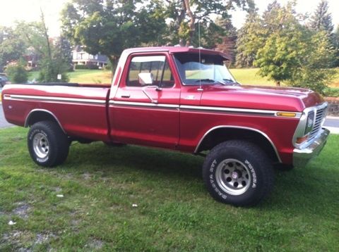 1977 ford f-150 4x4 460 4 speed no reserve