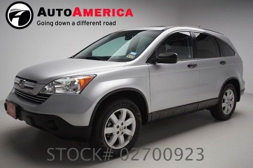 37k low miles honda crv ex 2009 suv silver clean carfax one 1 owner certified