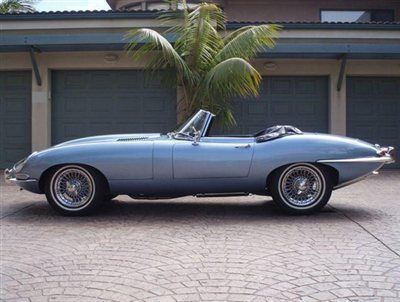 1964 jaguar xke roadster showstopper blue beauty rare restored classic