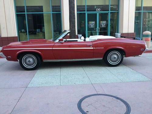 1969 cougar convertible 351 engine automatic power top 0 rust ca car immaculante