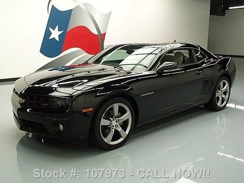 2012 chevy camaro lt2 rs sunroof htd leather hud 48k mi texas direct auto