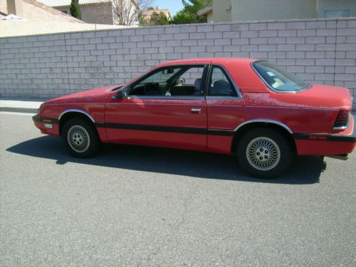 1989 chrysler lebaron premium coupe 2-door 2.5l