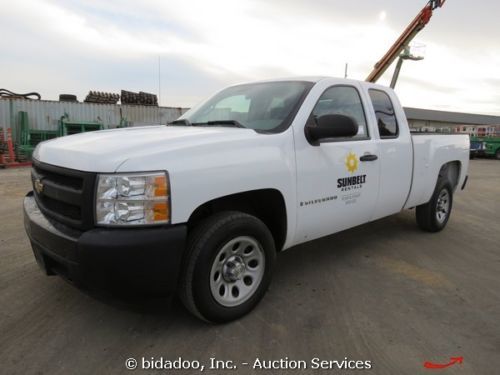 2008 chevrolet 1500 silverado extended cab pickup truck 4.8l 295 hp cold a/c
