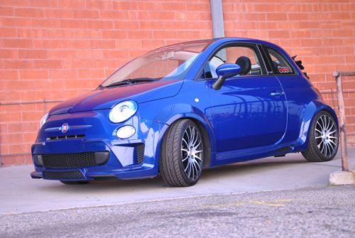Fiat 500c custom - super clean madness edition convertible - only 5,000 miles