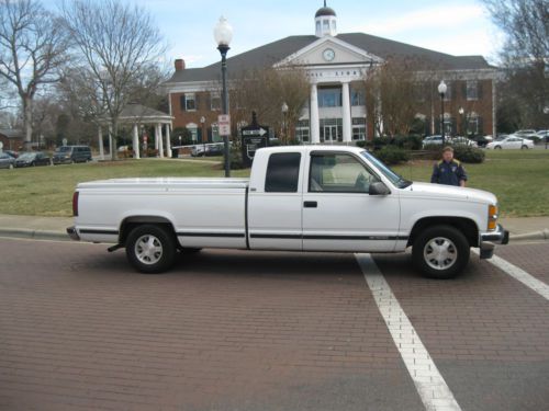 1995 chevrolet c1500 turbo diesel 2wd ext cab long bed