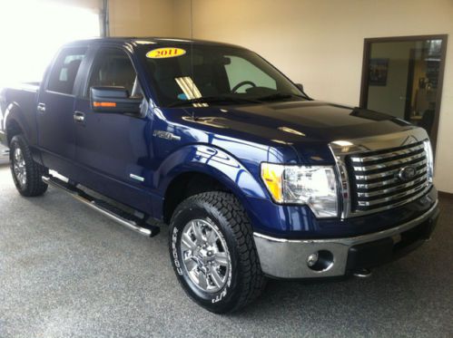 2011 ford f 150 xlt blue one owner