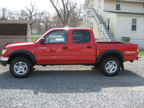 Immaculate radiant red double cab 4x4