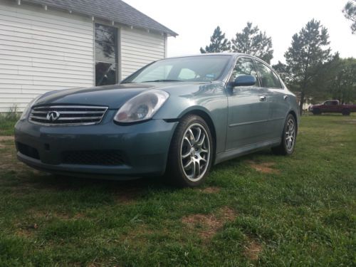 2006 infiniti g35, low miles, strong motor, brand new tires