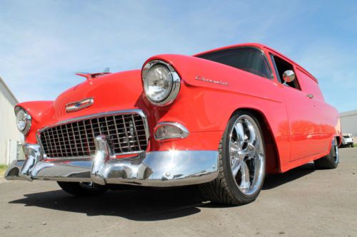 1955 chevrolet sedan delivery wagon. hot rod! *** show quality ***