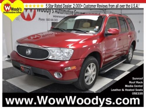 Awd 4.2l v6 sunroof leather &amp; heated seats cd stereo aux certified warranty