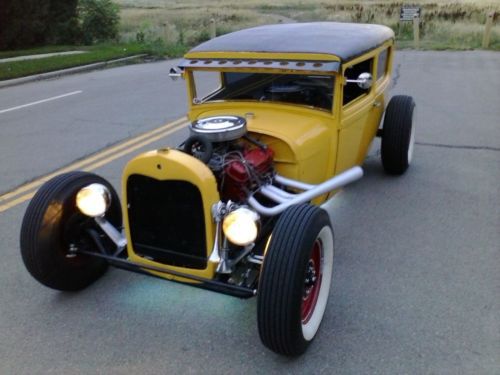 Chopped channeled model a ratrod rat rod hot rod airbag lowrider classic cool