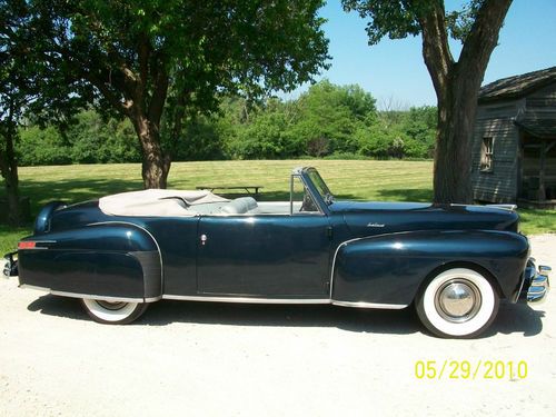 1948 lincoln continental convertible