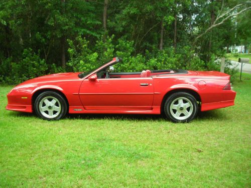 1991 camero convertible that runs great and still turns heads!