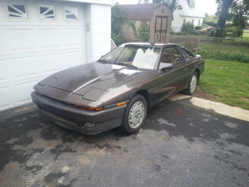 Barn find running cold air one owner 93k all original 1986.5 supra clean no rust