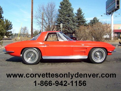 1963 corvette convertible  ***only 31,821 actual miles***
