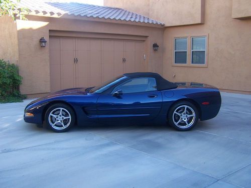 2000 chevy chevrolet corvette convertible automatic  with less than 39,000 miles