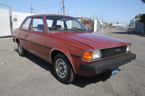 1982 toyota corolla deluxe low miles automatic 4 cylinder no reserve