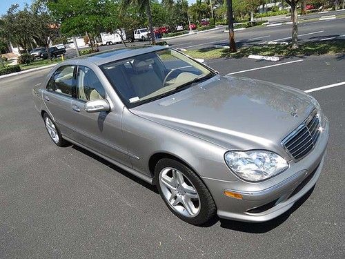 Extra nice 2006 s430 - amg sport pkg, keyless go and more - 1 owner florida car