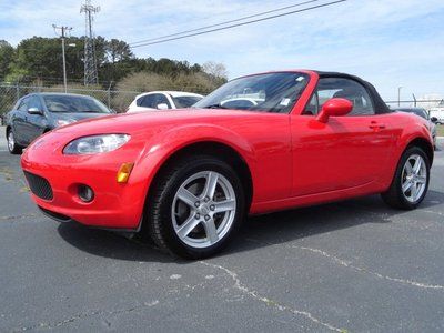 Manual 2.0l red convertible sport one owner  zoom-zoom