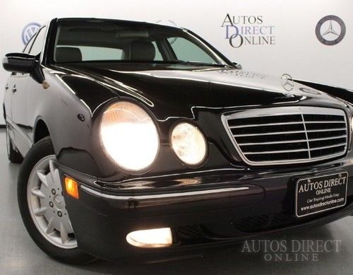 We finance 2000 mercedes-benz e320 62k 1 owner clean carfax mroof 6cd sdeairbags