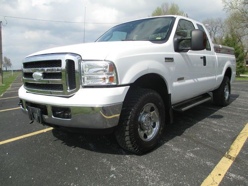 2006 f250 *extended cab * xlt *powerstroke diesel *short bed *4x4 *very nice !!