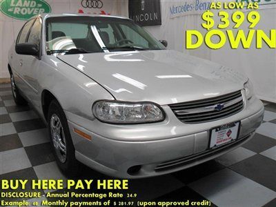 2003(03)malibu we finance bad credit! buy here pay here as low as down $399