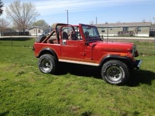 1984 jeep cj7 with small block chevy