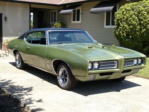 1969 gto california rust free #matching 400, black plate car, no reserve