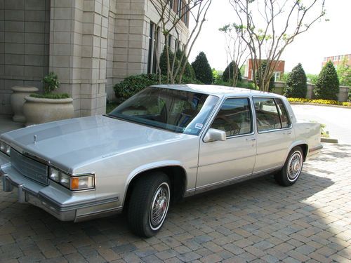 1986 cadillac deville touring sedan super low mileage -1 owner from estate sale!