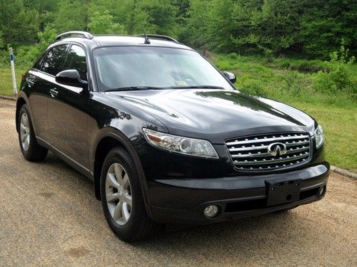 05 infinity fx35 crossover wagon/ suv - heated leather seats - 54k miles!!!