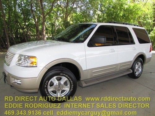 2006 ford expedition eddie bauer 4x4 dvd system low miles clean !!!!