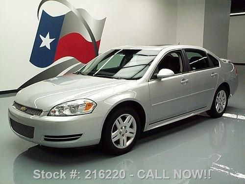 2012 chevy impala lt 3.6l v6 sunroof spoiler only 40k texas direct auto