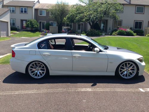 Lowered white and matte black, unique style 06 bmw 330i