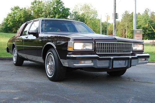 1987 chevrolet caprice classic brougham ls 5.0l v8 only 87k miles *clean carfax
