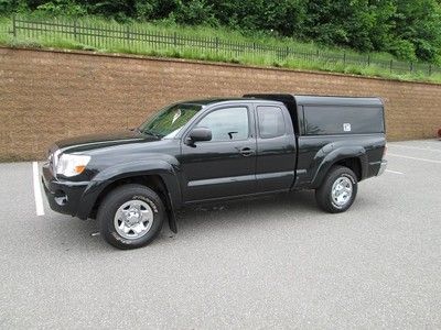 2010 toyota tacoma s/c 4wd pu w/utility cap bed cap 89k 1 owner new tires warr.