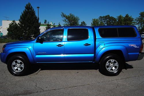 2007 toyota tacoma double cab trd-off road 4x4 pickup w/warranty, clean carfax!