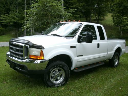 2001 ford f-250 super duty lariat extended cab pickup 4-door 7.3l