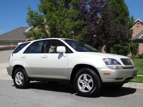 2000 lexus rx300 awd~only 92k miles~peral w/tan leather~dealer serviced