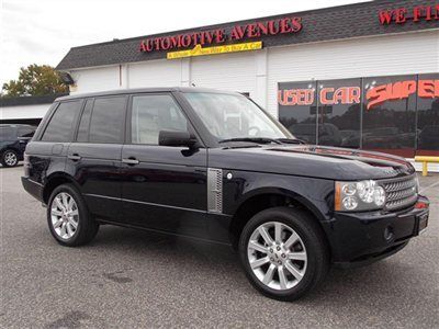 2006 land rover range rover supercharged clean car fax park tronic we finance!