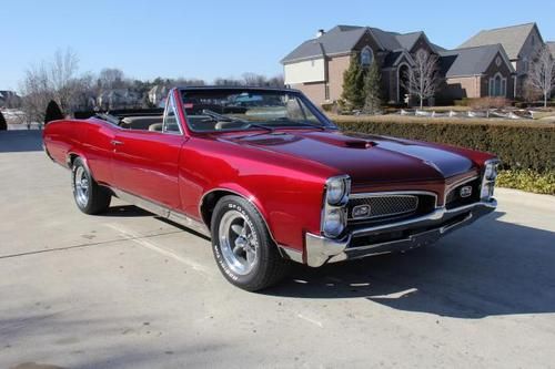 1967 gto convertible restored nicest around hot show car protecto plate