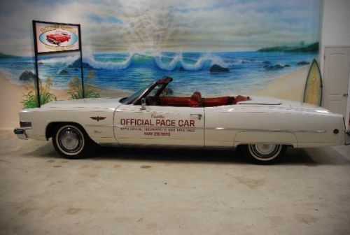 73 cadillac pace car &#034;worlds best-2800 actual miles &#034;