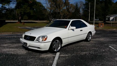 1998 mercedes cl500..gorgeous big body coupe! swag on a budget!