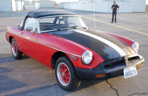 1979 mgb  roadster no reserve outstanding original conditions