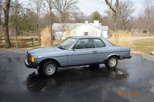 1985 mercedes benz 300cd turbodiesel coupe