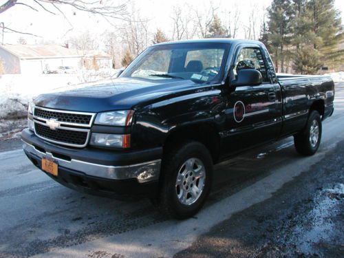 2006 chevy 4x4 v8 auto no rust short bed shop work truck clear title senior own