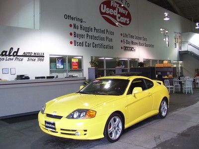 V6 special edition yellow 6-speed manual alloy wheels moonroof side air bags