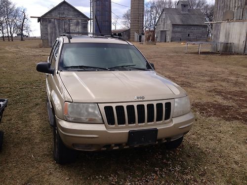 2000 jeep grand cherokee limited 4 wheel drive (not running)