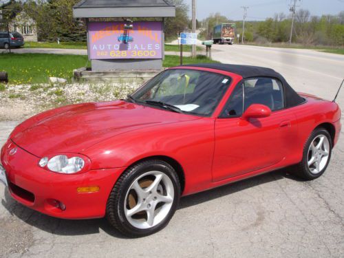 2003 miata ls 5 speed with only 47,000 miles!! leather!!