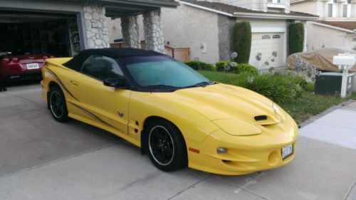 Trans am collector edition convertible 6 speed