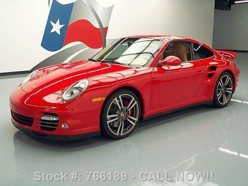 2010 porsche 911 carrera turbo awd pdk sunroof nav 6k! texas direct auto
